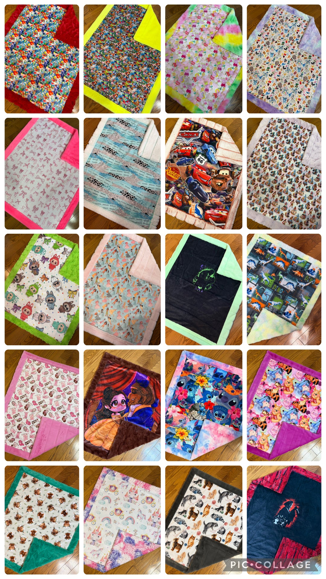 RTS Toddler Size Minky